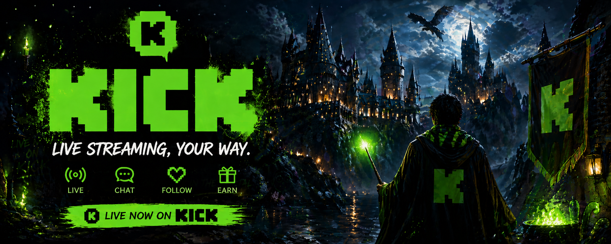 Kick banner for @iedd1e