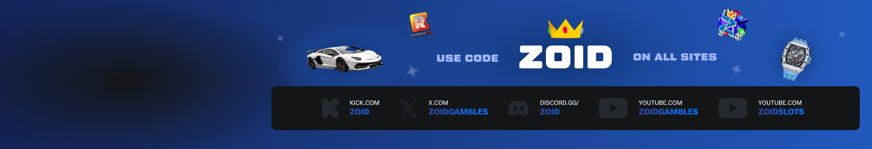 Kick banner for @fighter