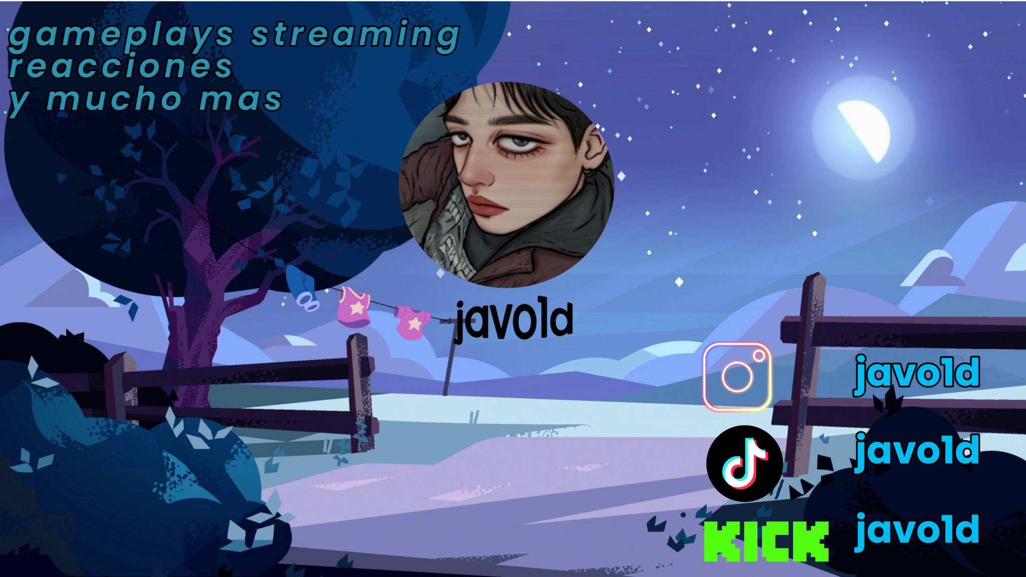 Kick banner for @javo1d