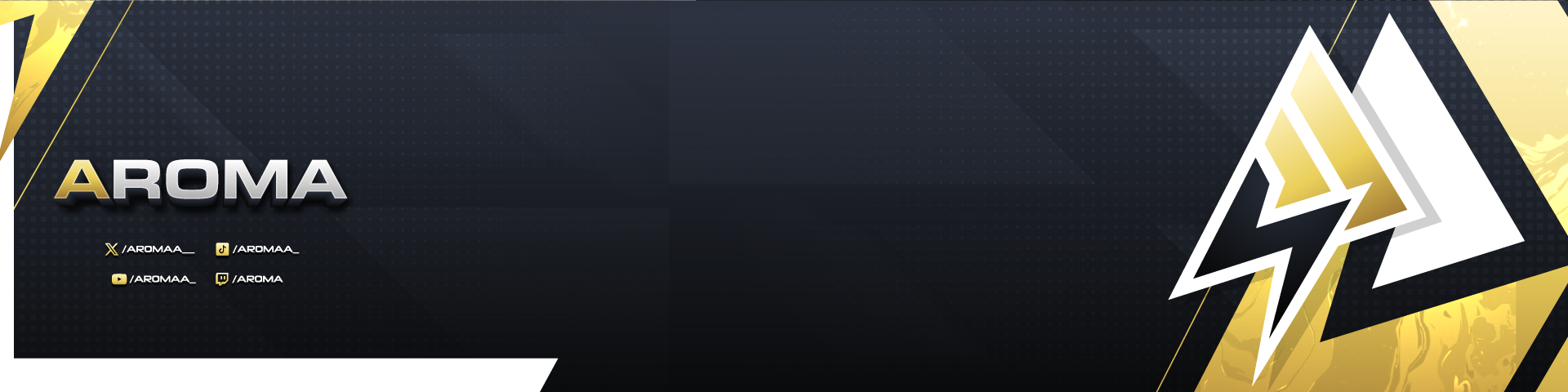 Kick banner for @aroma
