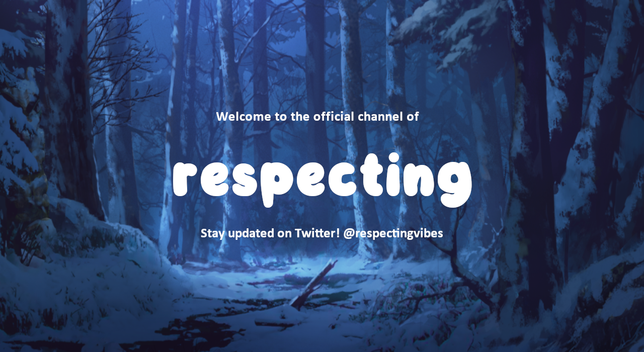 Kick banner for @respecting