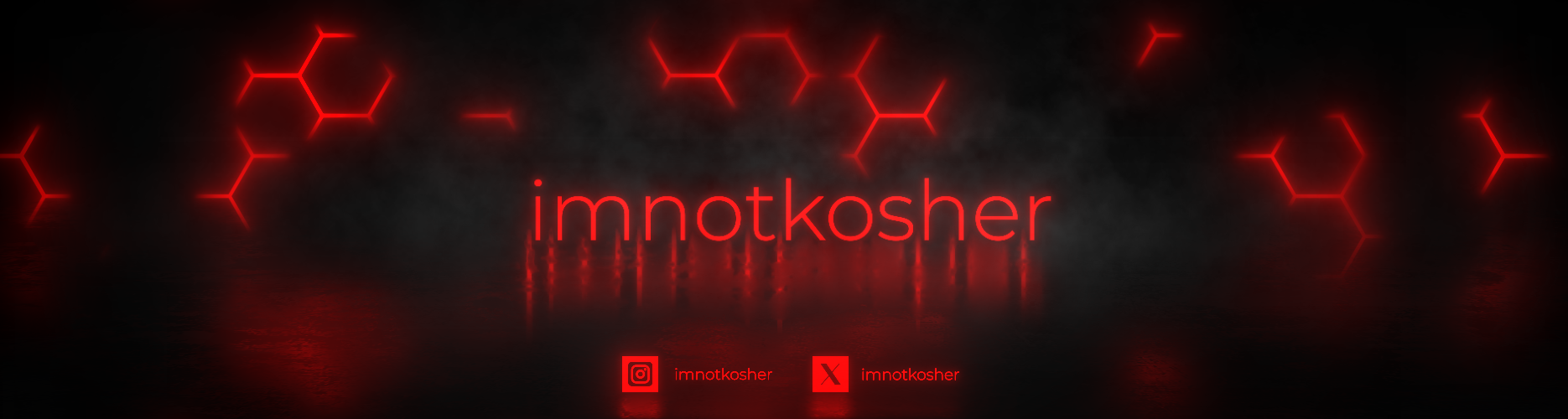 Kick banner for @kosher