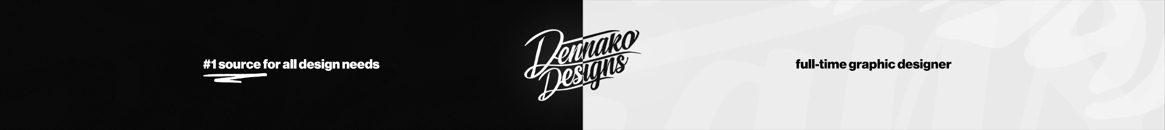 Kick banner for @denny