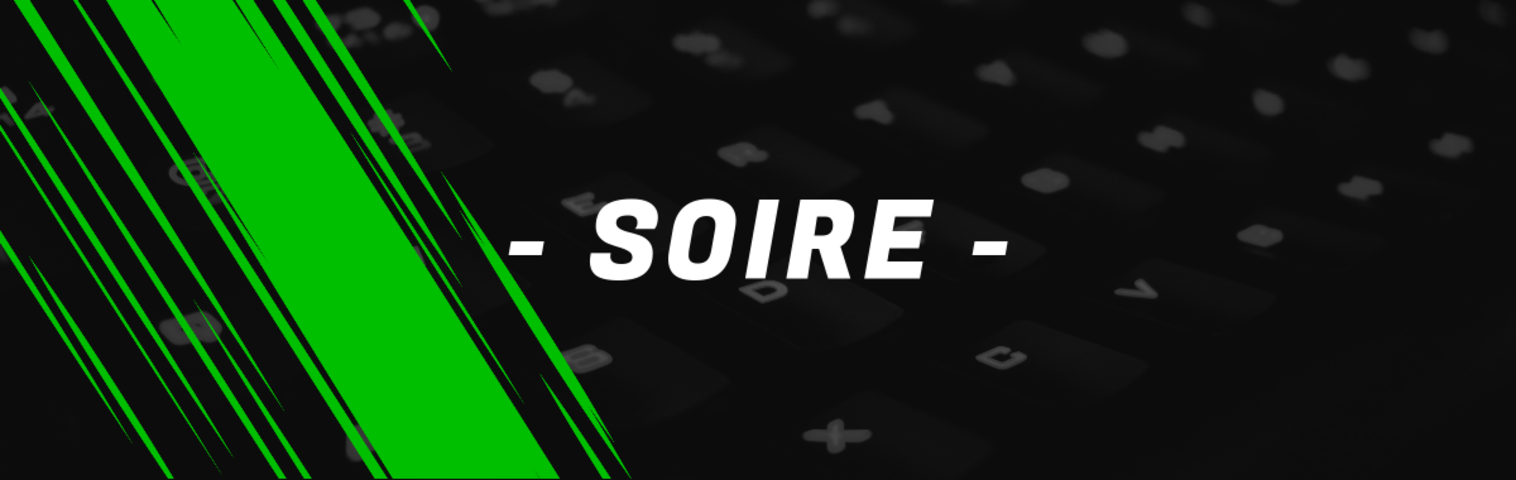 Kick banner for @soiree