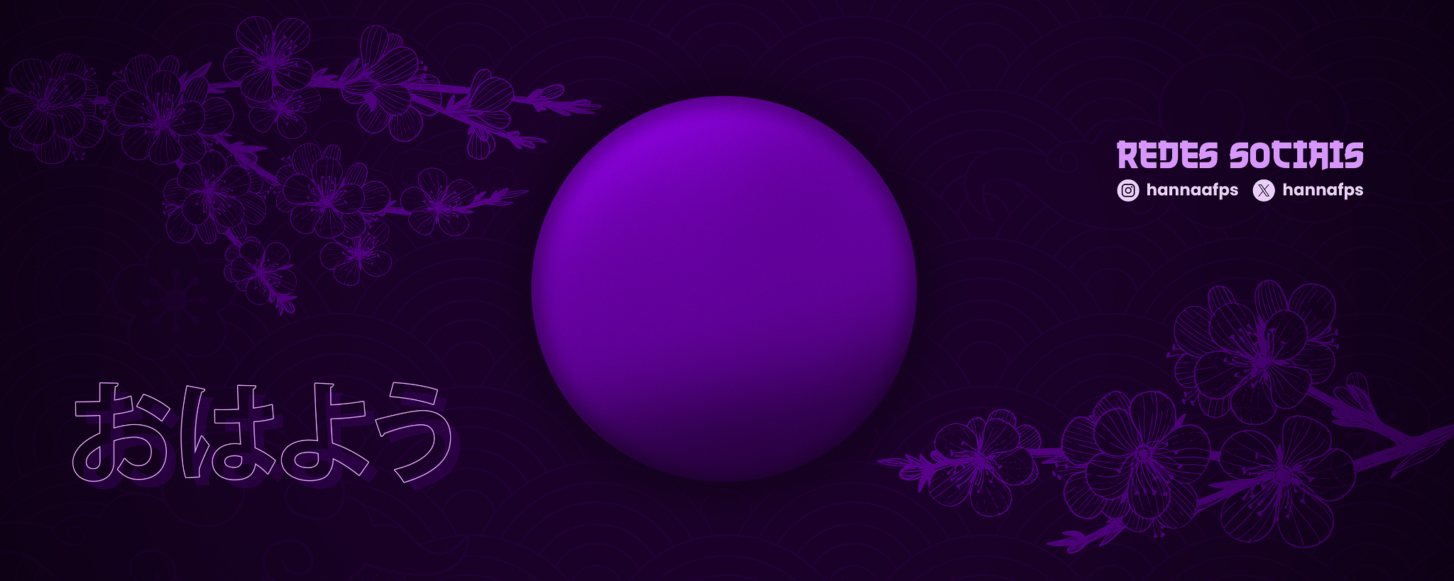 Kick banner for @hanna