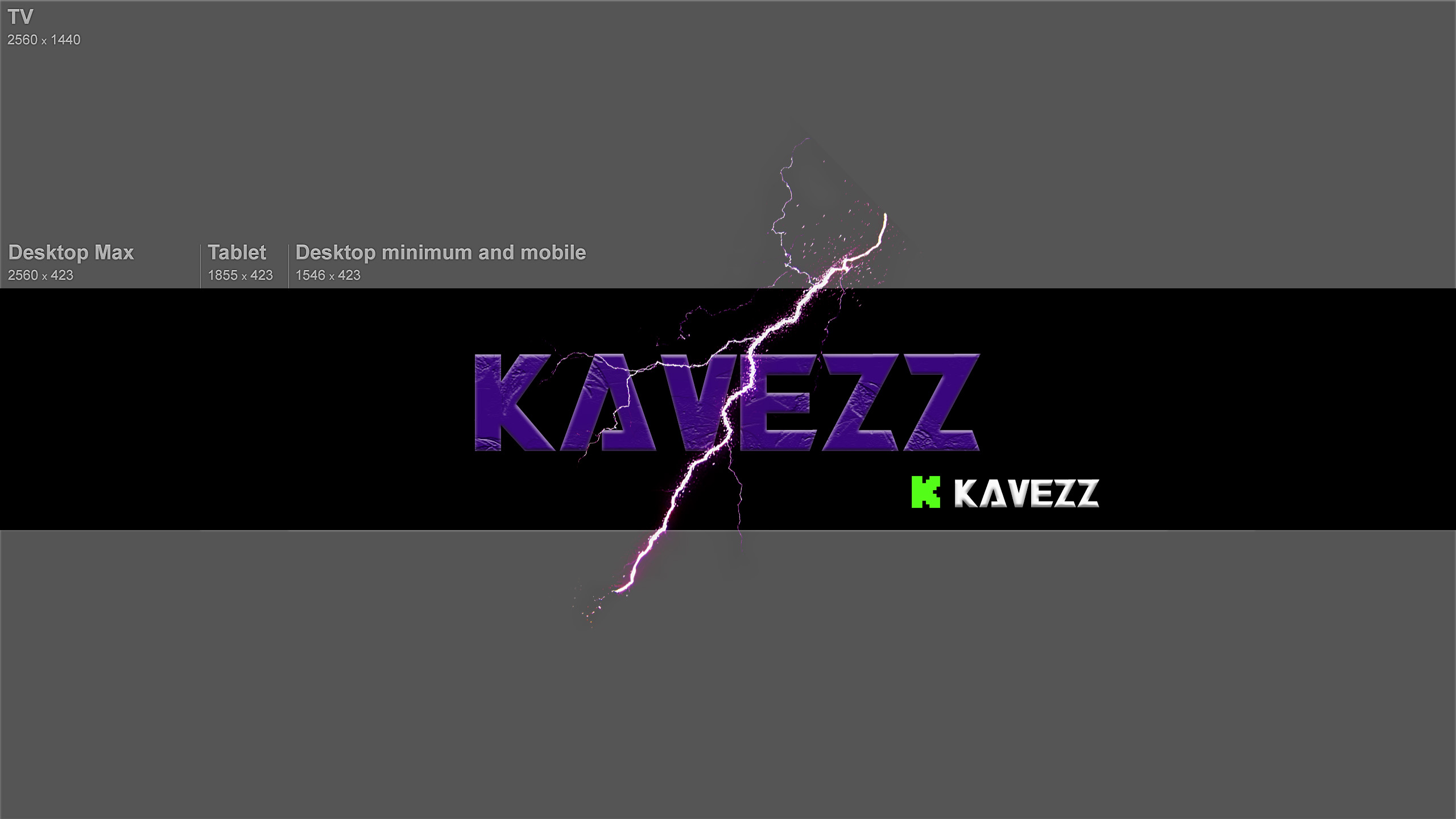 Kick banner for @kavezz