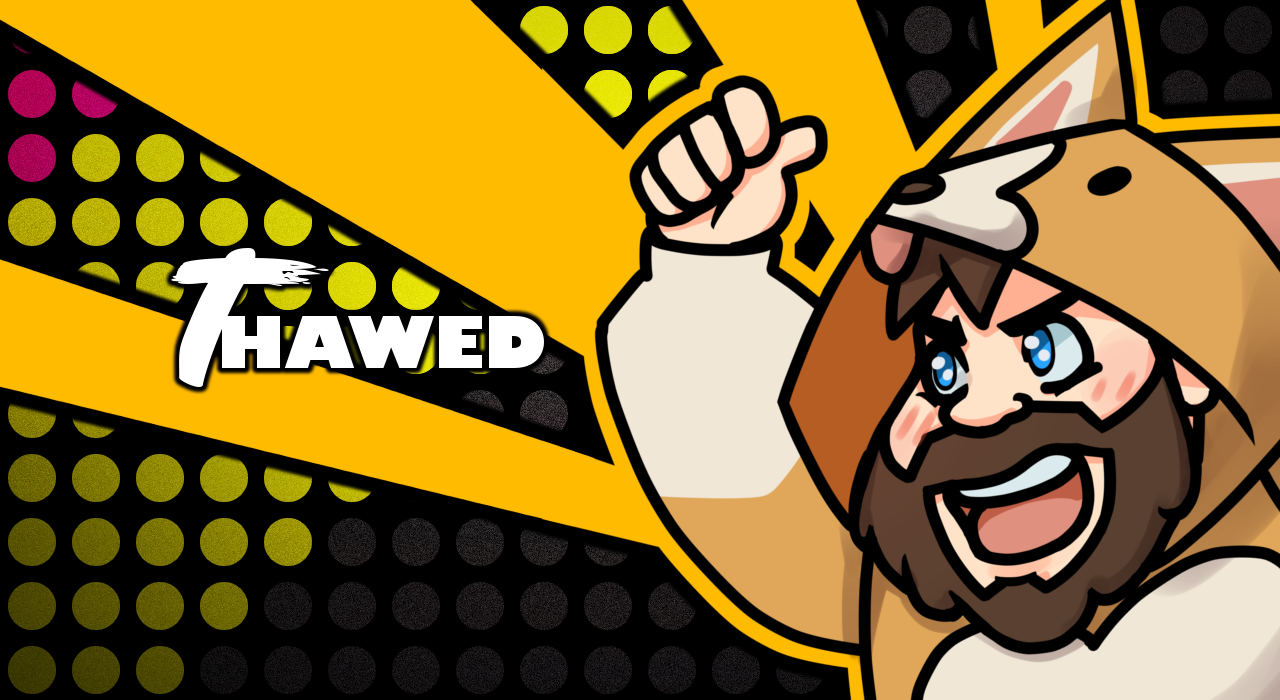 Kick banner for @thawed