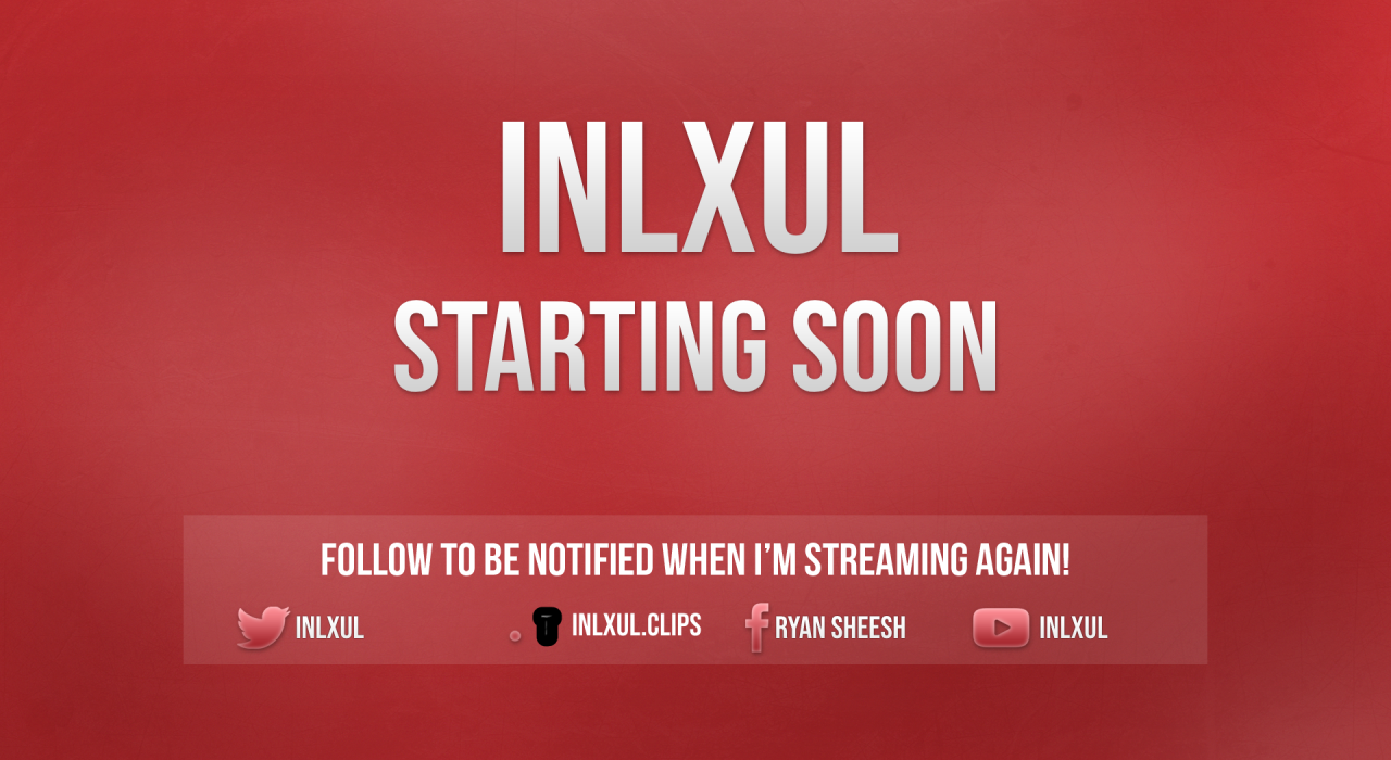Kick banner for @inlxul