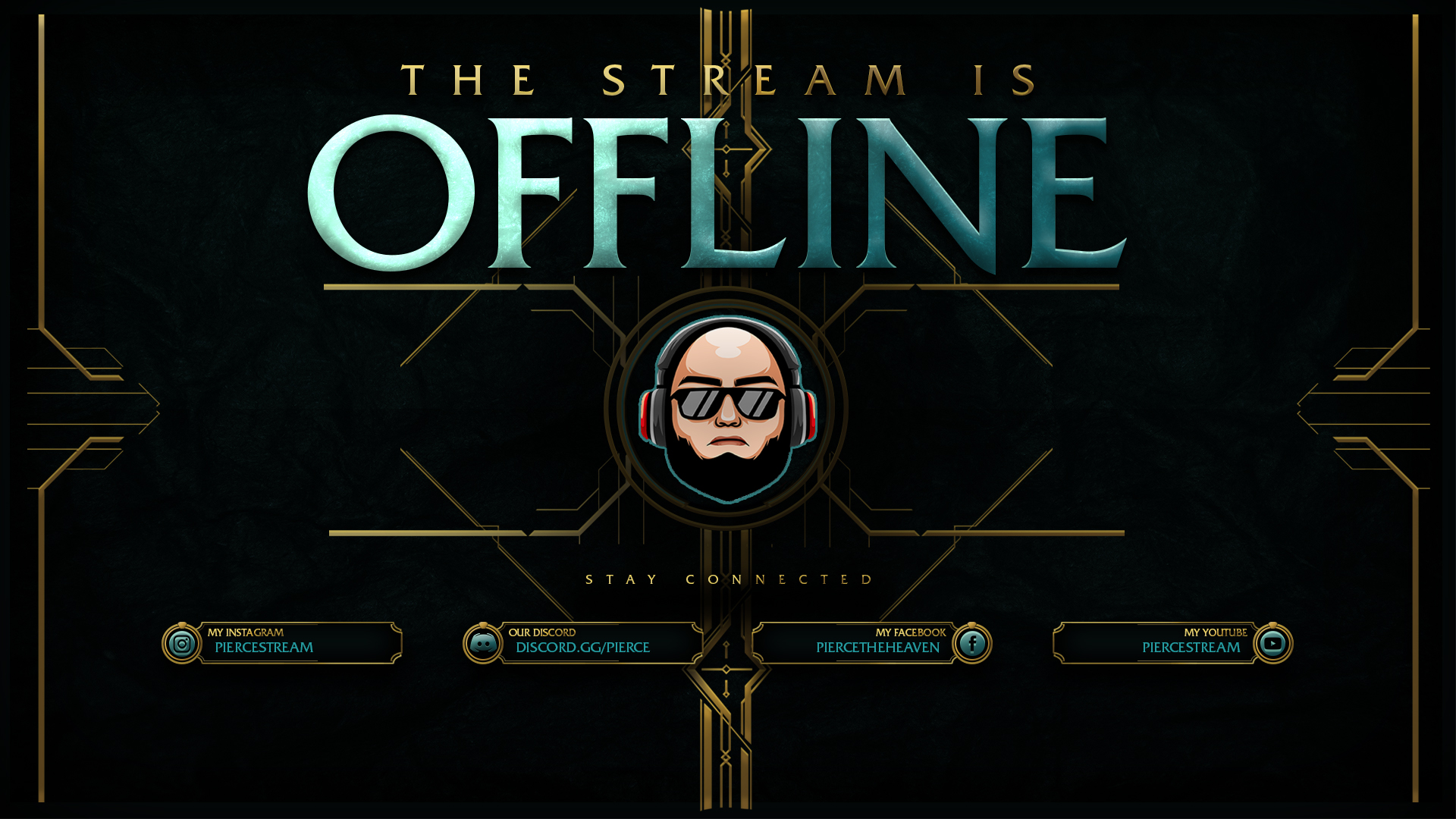 Kick banner for @pierce