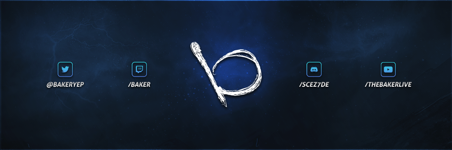 Kick banner for @baker