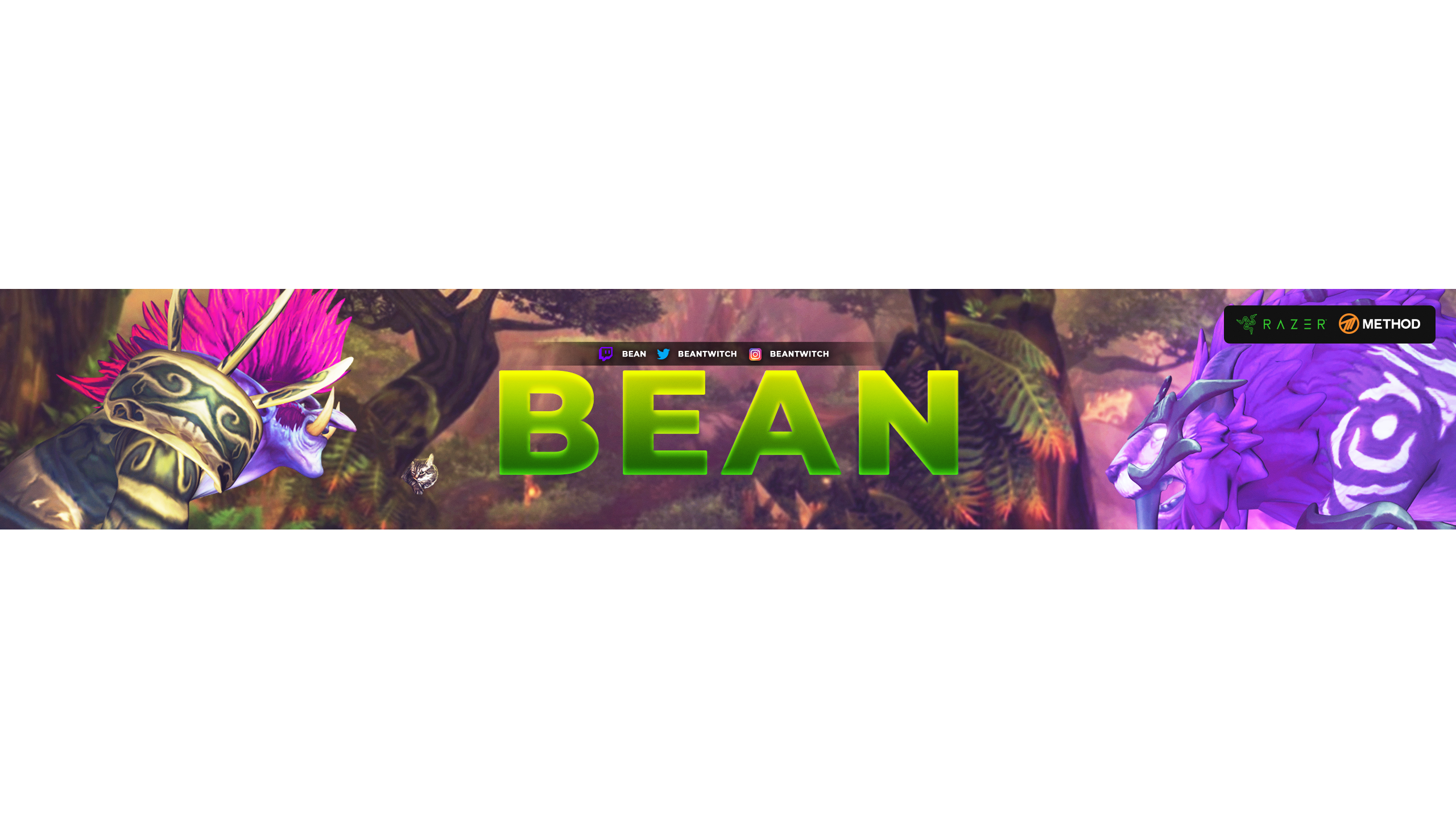 Kick banner for @bean