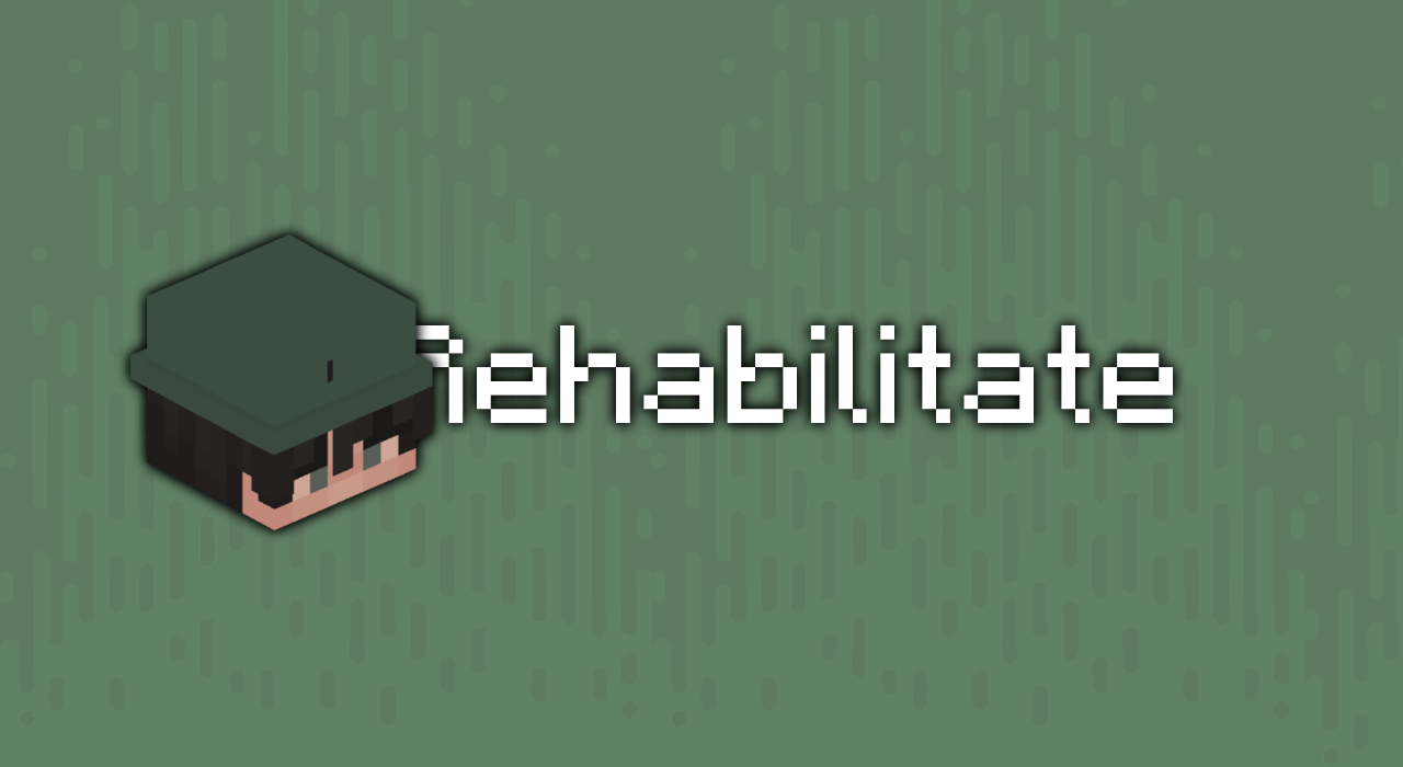 Kick banner for @rehabilitate