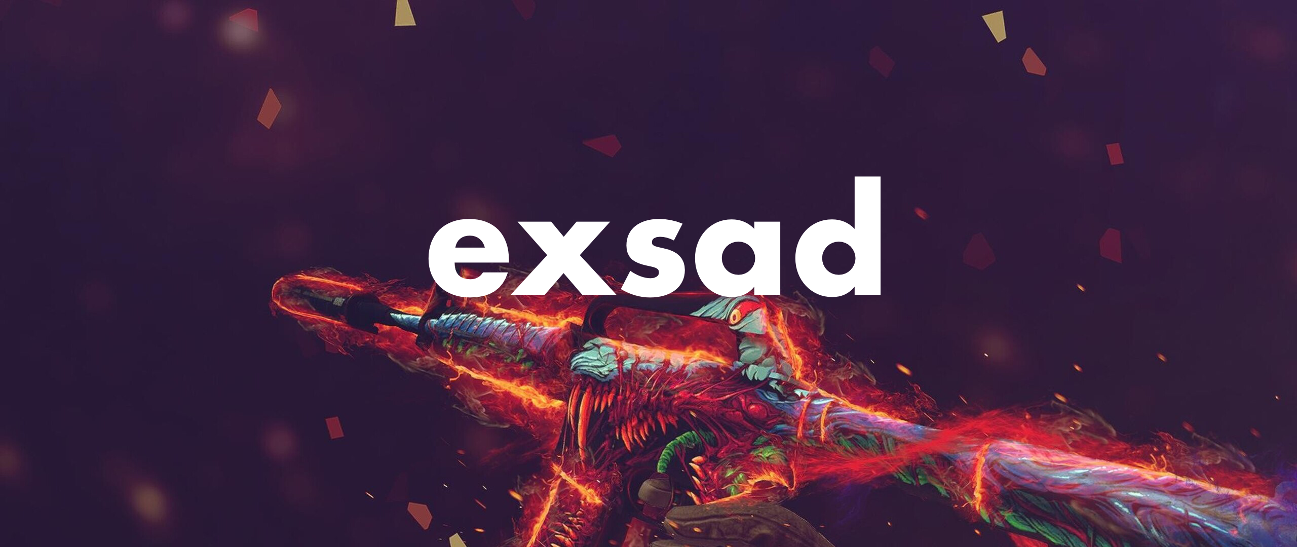 Kick banner for @exsad