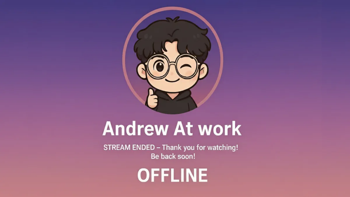 AndrewAtWork Stream - Watch Live on Kick