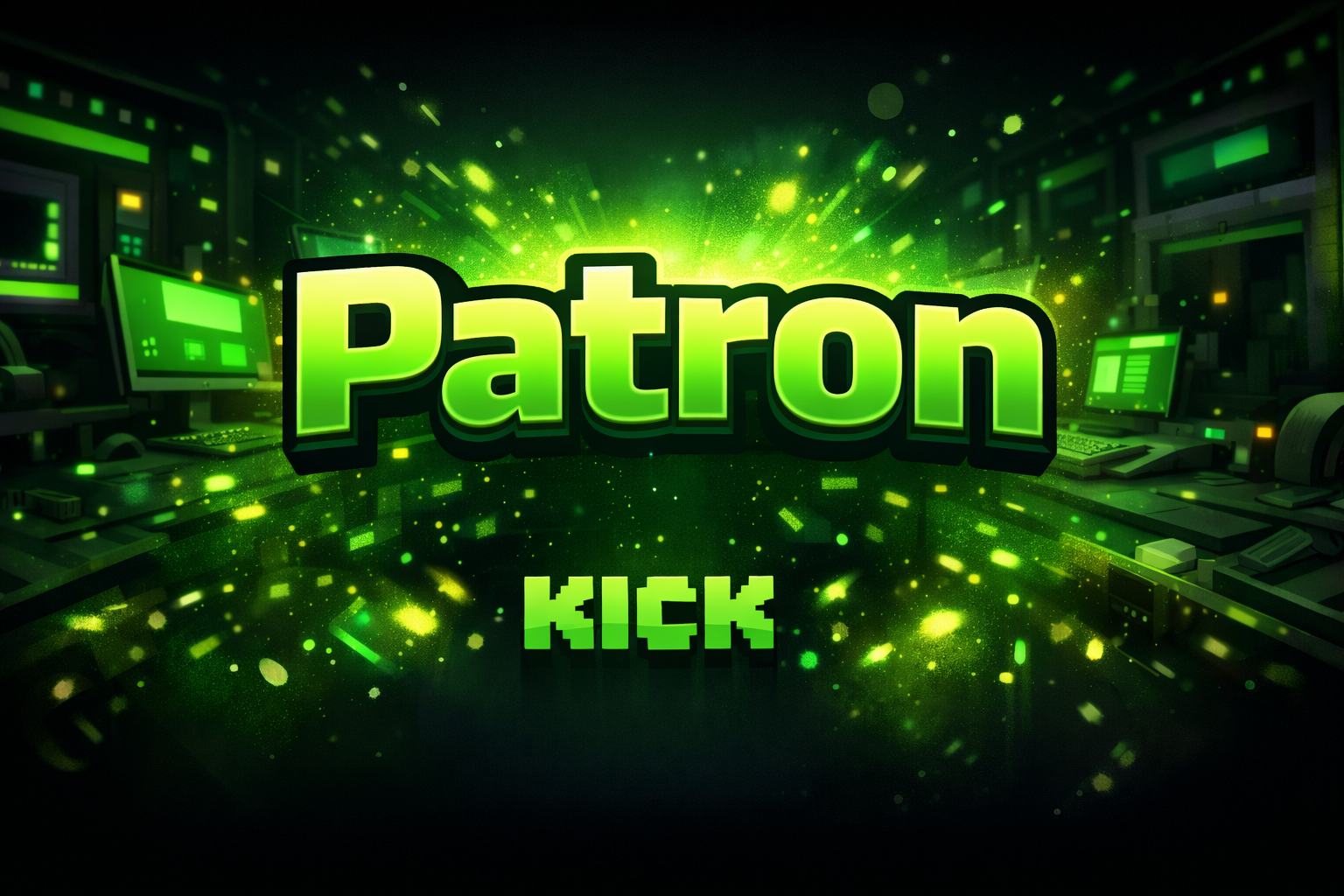 Kick banner for @patronecs