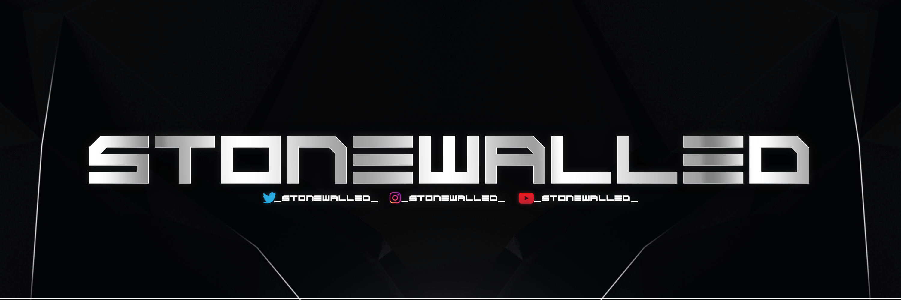 Kick banner for @stonewalled