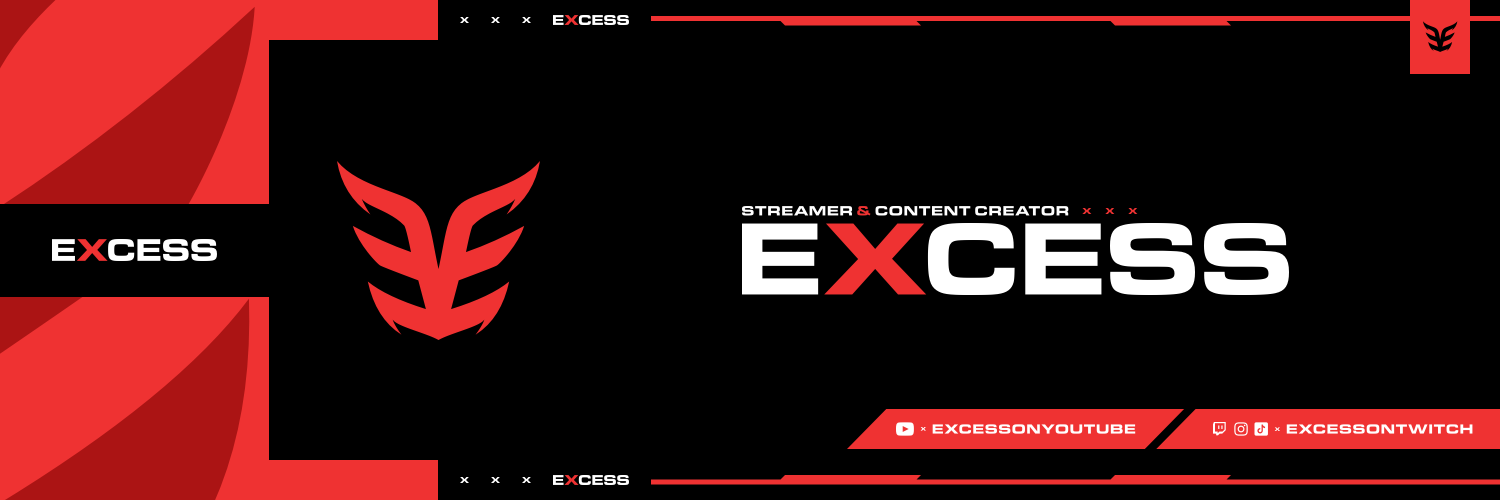 Kick banner for @excess
