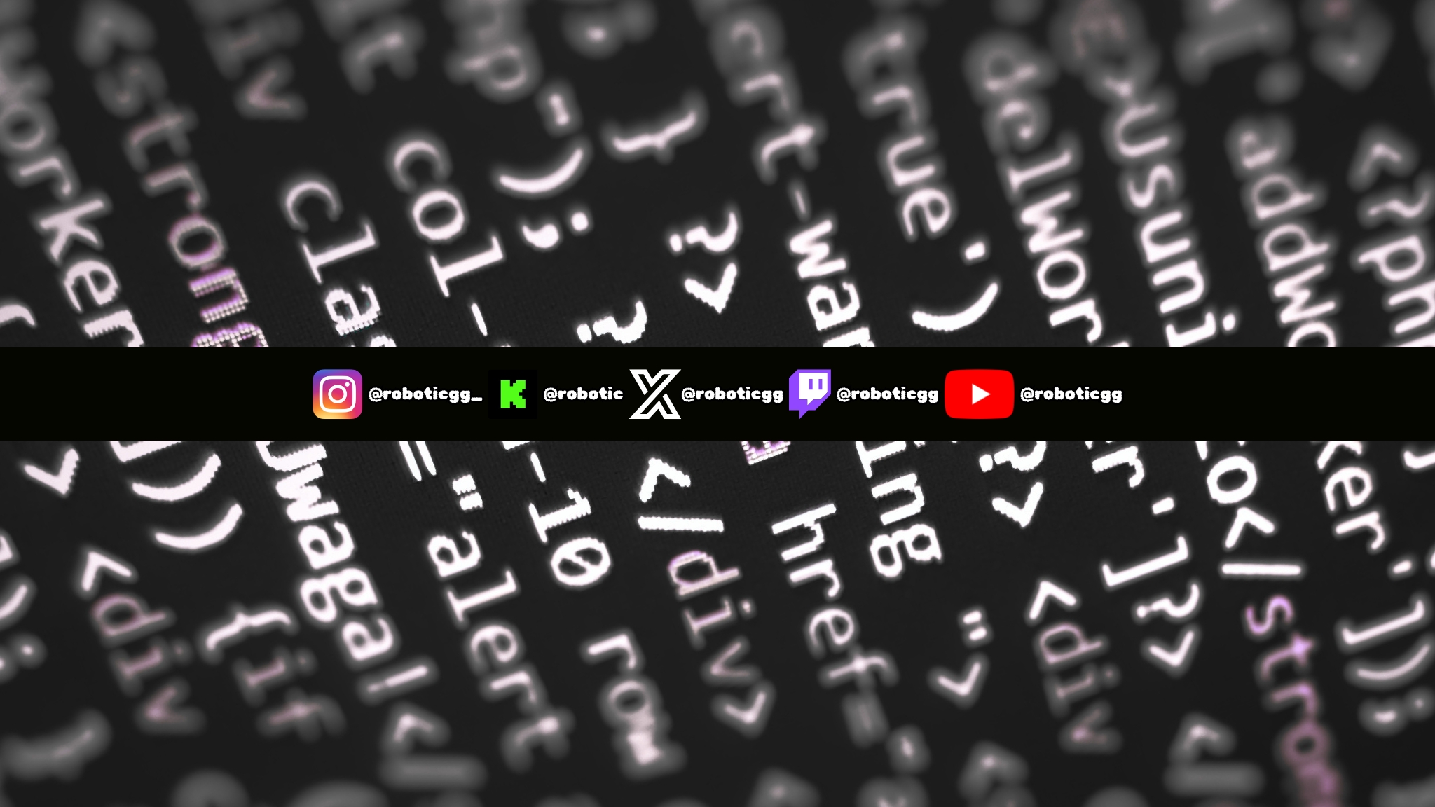 Kick banner for @robotic