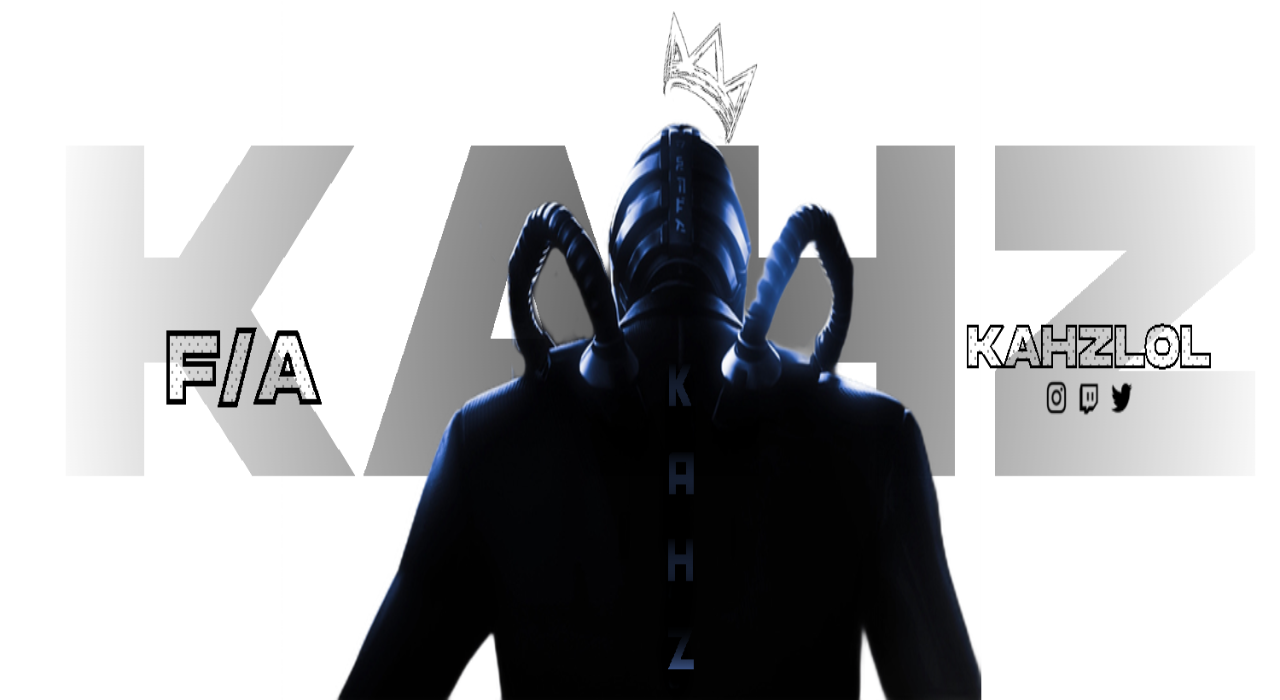 Kick banner for @kahz
