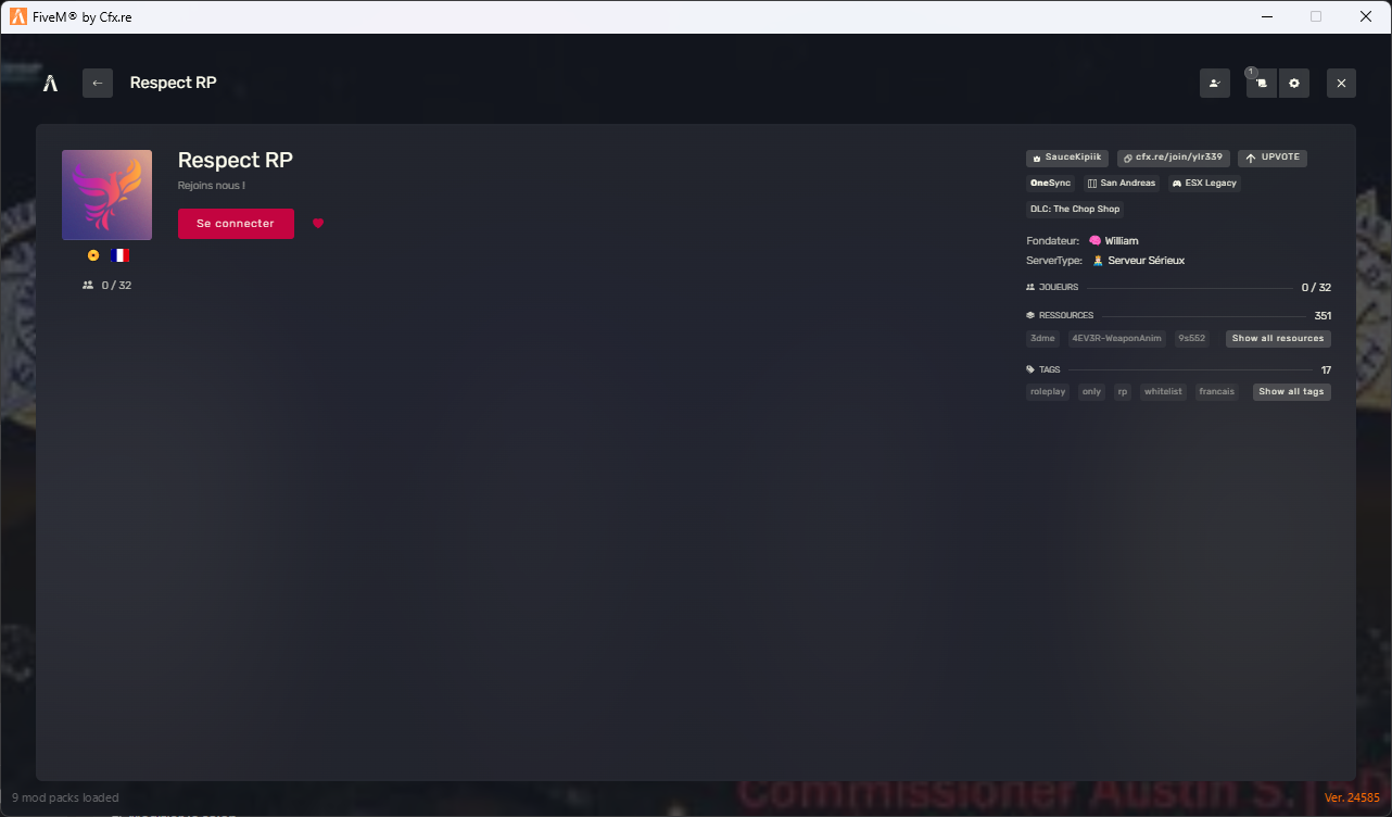 RespectRPofficiel Stream - Watch Live on Kick