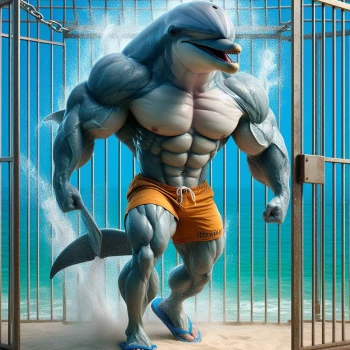CagedDolphin