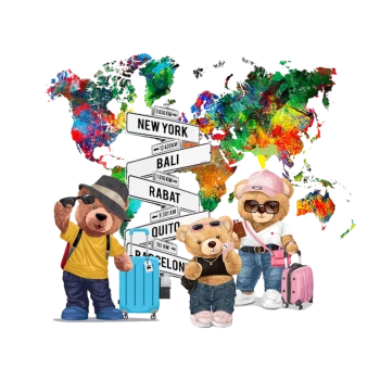 family_bear_travel